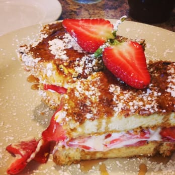 Kristof's Kafe - Delicious Strawberry Stuffed French Toast. - American Near Me - Davie, Florida