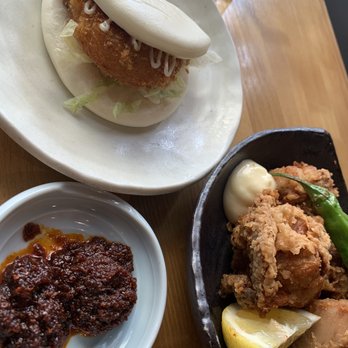 Ippudo Cupertino - Ippudo Veggie Bun, Chicken Karaage - Ramen Near Me - Cupertino, California Ippudo Cupertino - Ippudo Veggie Bun, Chicken Karaage - Ramen Near Me - Cupertino, California