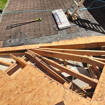 Reflections Roofing - Framing work we did - Roofing Near Me