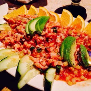 Los Compadres - Ceviche tres sabores. Good choice! - Mexican Near Me - Norwalk, California Los Compadres - Ceviche tres sabores. Good choice! - Mexican Near Me - Norwalk, California