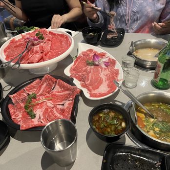 Chubby Cattle - Wagyu beef and lamb combo - Hot Pot Near Me - Las Vegas, Nevada