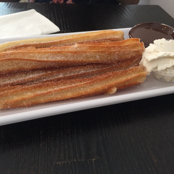 Amara Chocolate & Coffee - Churros are covered in sugar and not cinnamon (FYI) - Coffee & Tea Near Me - Pasadena, California