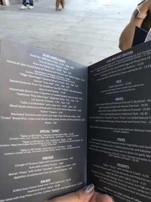 Menu photo 3 La Mi Venta Madrid, M Menu photo 3 La Mi Venta Madrid, M