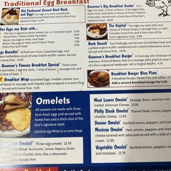 Governor's Restaurant - Menu - American Near Me - Presque Isle, Maine Governor's Restaurant - Menu - American Near Me - Presque Isle, Maine