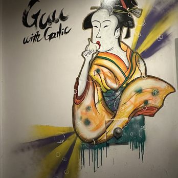 Guu with Garlic - Bathroom decor - Japanese Near Me - Vancouver, British Columbia
