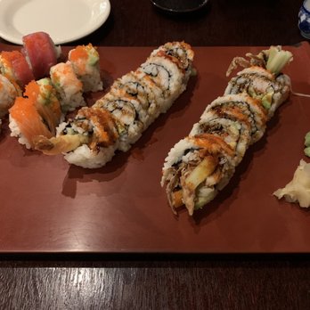 Umi Japanese Restaurant - Rainbow roll, fried shrimp, and spider roll. - Japanese Near Me - Franklin, Tennessee Umi Japanese Restaurant - Rainbow roll, fried shrimp, and spider roll. - Japanese Near Me - Franklin, Tennessee