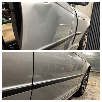 Magic Dent PDR - We remove more than just door dings.03 bmw passenger side door dent removed. - Mobile Dent Repair Near Me - Queens Village, New York Magic Dent PDR - We remove more than just door dings.03 bmw passenger side door dent removed. - Mobile Dent Repair Near Me - Queens Village, New York