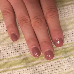 I like the way they shaped my fingernails (some of my nails are naturally pretty round, others squared) and the color was applied evenly. I like the way they shaped my fingernails (some of my nails are naturally pretty round, others squared) and the color was applied evenly.