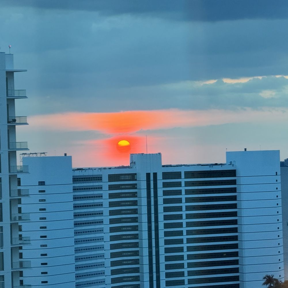 The sunset