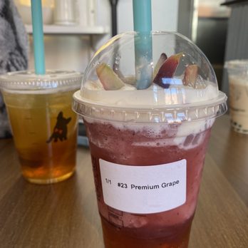 Lulu Cafe - Premium grape blended drink with grape slush, jelly, and sea salt cream. Super refreshing! - Coffee & Tea Near Me - Philadelphia, Pennsylvania Lulu Cafe - Premium grape blended drink with grape slush, jelly, and sea salt cream. Super refreshing! - Coffee & Tea Near Me - Philadelphia, Pennsylvania