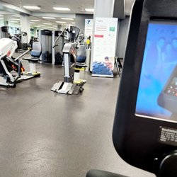 Kathleen Price Bryan Family YMCA - The second floor workout room has bikes, treadmills, & other workout equipment! There's a track upstairs, too!
