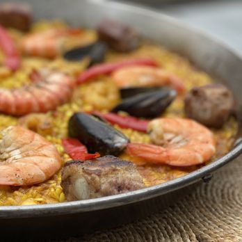 Paella La Flamenca - Seafood & Pork Ribs Paella - Spanish Near Me Paella La Flamenca - Seafood & Pork Ribs Paella - Spanish Near Me