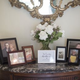 Plenty of tables and mantles to share memories, celebrate loved ones Plenty of tables and mantles to share memories, celebrate loved ones