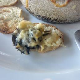 Close up of escargot