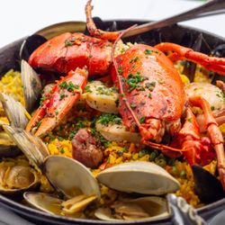 La Voglia Mediterranean - Seafood paella
