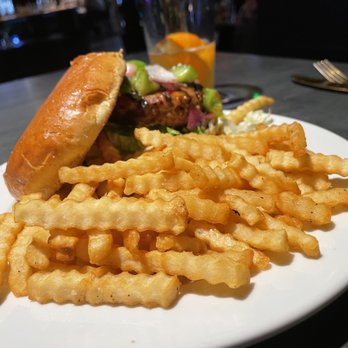 Vibes Kitchen & Bar - Turkey Burger & Fries - New American Near Me - Des Moines, Iowa