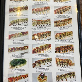 Asaka Sushi & Bar - Specialty rolls - Sushi Bars Near Me - Berkeley, California