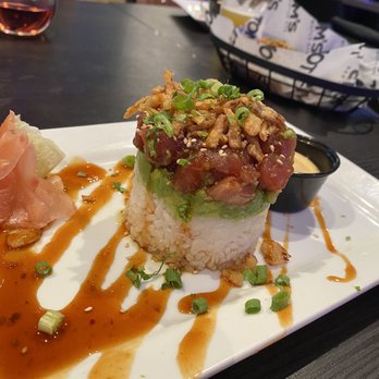 Tom's Watch Bar - Ahi tuna tower - Sports Bars Near Me - Denver, Colorado