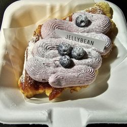 Blueberry cream cheese croffle
