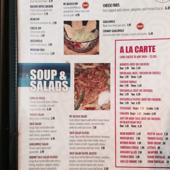 Mi Jalisco - Menu 2 - Mexican Near Me - Elizabethtown, Kentucky Mi Jalisco - Menu 2 - Mexican Near Me - Elizabethtown, Kentucky