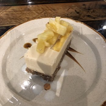 Moku Roots - Pineapple Lime Cheesecake - Vegan Near Me - Kula, Hawaii