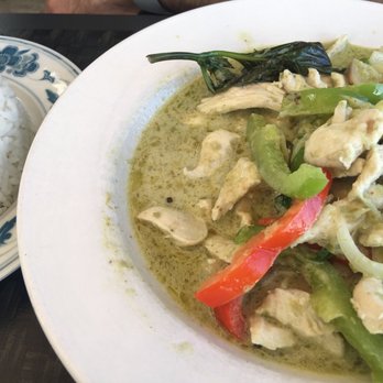 Kari House Restaurant - Green curry with chicken. Side of rice - Malaysian Near Me - Richmond, British Columbia Kari House Restaurant - Green curry with chicken. Side of rice - Malaysian Near Me - Richmond, British Columbia