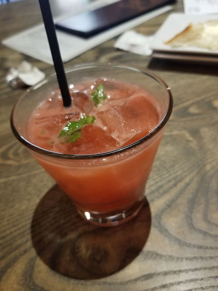 Tito's lemonade, with strawberry basil Yelp