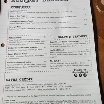 School Restaurant - Bakeries Near Me - Toronto, Ontario