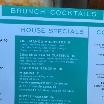 Playa Mesa - Brunch Cocktails - Mexican Near Me - Costa Mesa, California