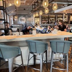 First Watch - Large inside bar- perfect for the solo guest or a quick meal/coffee