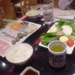 Kaze Shabu Shabu - Seafood and Veggies