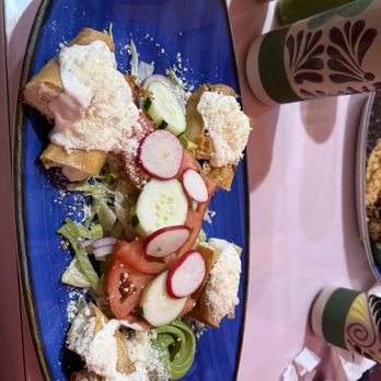 Banquetes Dona Cheli - Tacos Dorados / Golden Brown Tacos - Mexican Near Me - Yonkers, New York