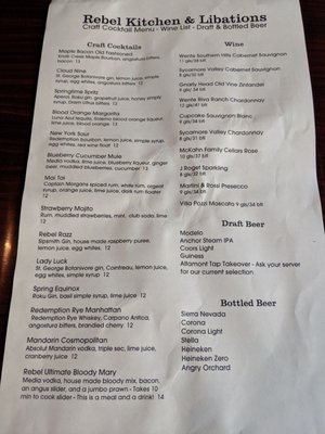 Menu photo 8 Rebel Kitchen And Libations Livermore, CA Menu photo 8 Rebel Kitchen And Libations Livermore, CA
