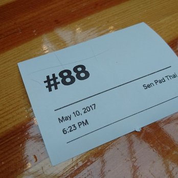 Sen Pad Thai - Time, date.. and number they will call you! - Thai Near Me - Vancouver, British Columbia Sen Pad Thai - Time, date.. and number they will call you! - Thai Near Me - Vancouver, British Columbia
