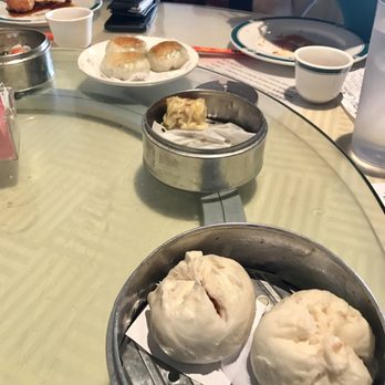 Ming's Bistro - Pork buns were sweet. Very good. The trio of chive dim sum in the back were excellent! - Dim Sum Near Me - Orlando, Florida