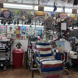 Bowtie Barbershop - Inside the shop