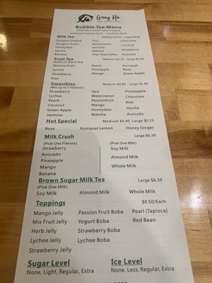Menu photo 6 Gung Ho - Tulsa Tulsa, OK