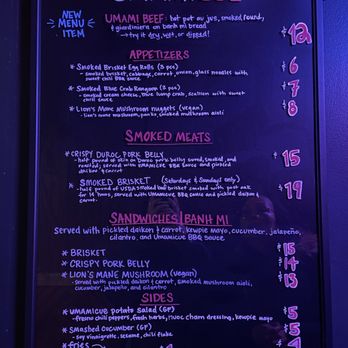 Umamicue - menu - Pop-Up Restaurants Near Me - Chicago, Illinois Umamicue - menu - Pop-Up Restaurants Near Me - Chicago, Illinois