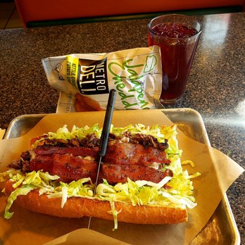 Deli George - Bacon, Steak and Mushroom Sandwich... oh my... #GYSOT - Delis Near Me - Boise, Idaho Deli George - Bacon, Steak and Mushroom Sandwich... oh my... #GYSOT - Delis Near Me - Boise, Idaho