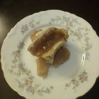 CobblerWorld - A piece of Apple Cobbler, warmed in convection toaster oven at 200 for12 minutes.  Warm 1 piece if in a hurry. - Desserts Near Me - Pittsburgh, Pennsylvania