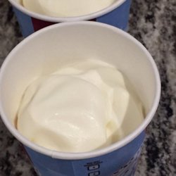 McDonald's - Just over half cup ice cream