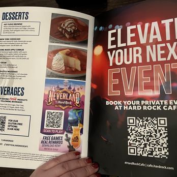 Hard Rock Cafe - Menu - December 2024 - American Near Me - Orlando, Florida Hard Rock Cafe - Menu - December 2024 - American Near Me - Orlando, Florida