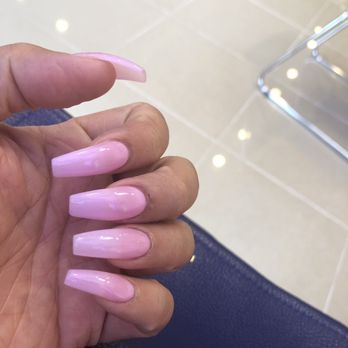 Venice Nails Spa - Long coffin nails full set - Nail Salons Near Me - Killeen, Texas