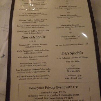 Eric's Italian Bistro - Italian Near Me - Mineola, New York