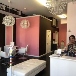 Riya Threading Lounge - The owner of the salon - the best in the city !