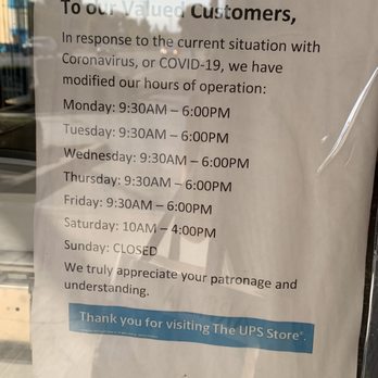 The UPS Store - COVID Hours - Printing Services Near Me - Fremont, California The UPS Store - COVID Hours - Printing Services Near Me - Fremont, California
