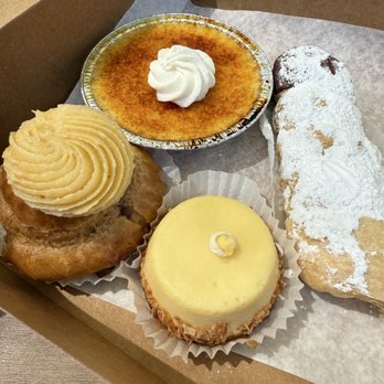 Stillwell's Bakery & Cafe - Coco Puff, Lilikoi cheesecake, Cream horn & Creme Brûlée...ALL SPECTACULAR!! - Bakeries Near Me - Wailuku, Hawaii Stillwell's Bakery & Cafe - Coco Puff, Lilikoi cheesecake, Cream horn & Creme Brûlée...ALL SPECTACULAR!! - Bakeries Near Me - Wailuku, Hawaii