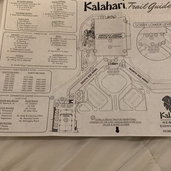 Kalahari - Map of the indoor area - Resorts Near Me - Pocono Manor, Pennsylvania Kalahari - Map of the indoor area - Resorts Near Me - Pocono Manor, Pennsylvania