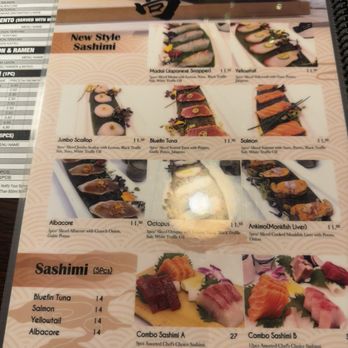 EAT'S SUSHI - Menu - Sushi Bars Near Me - Costa Mesa, California