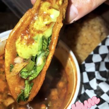 Bryans Birrieria - 3 Birria Taco Plate w/ Rice & Beans Consommé - Food Trucks Near Me - Long Beach, California
